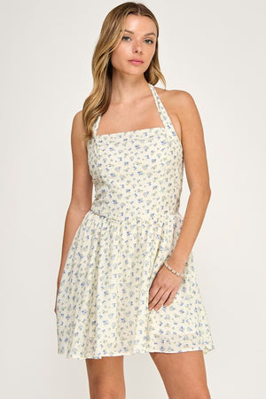 IVORY/BLUE