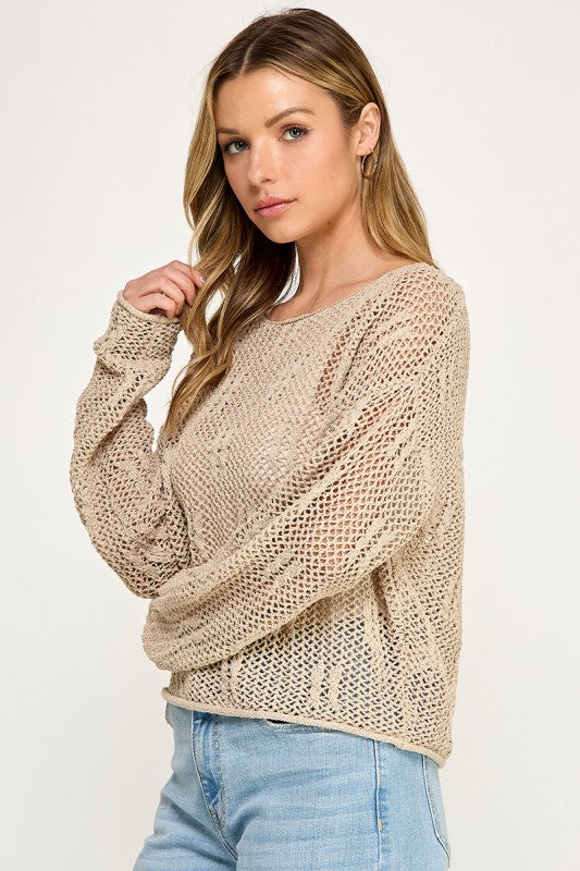 SW5689 Lightweight Sweater Top