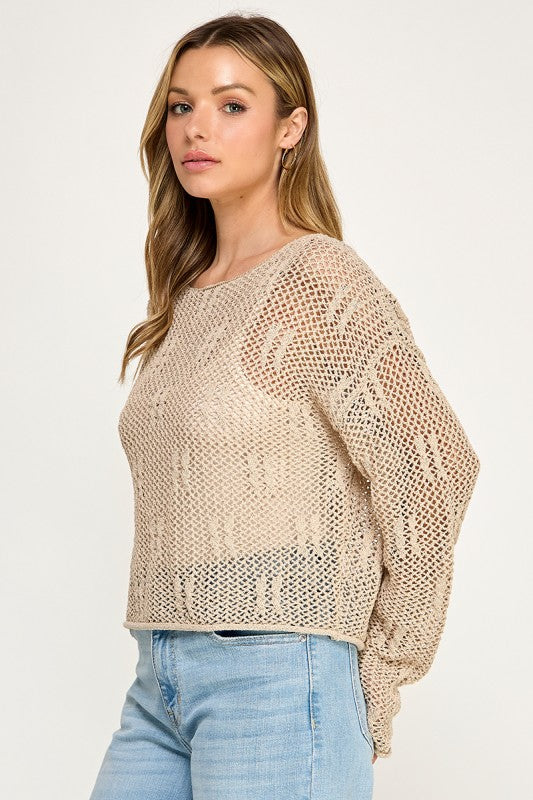 SW5689 Lightweight Sweater Top