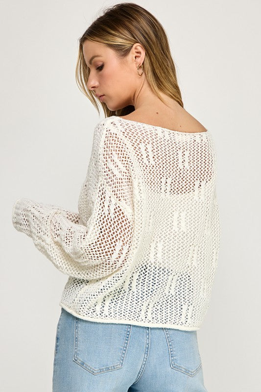 SW5689 Lightweight Sweater Top