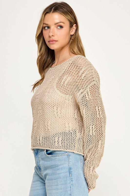 SW5689 Lightweight Sweater Top