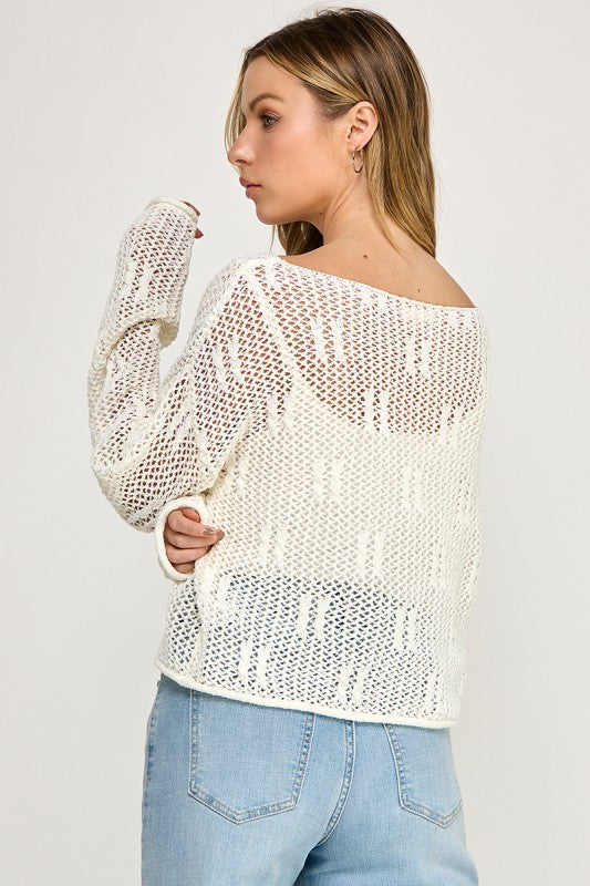 SW5689 Lightweight Sweater Top