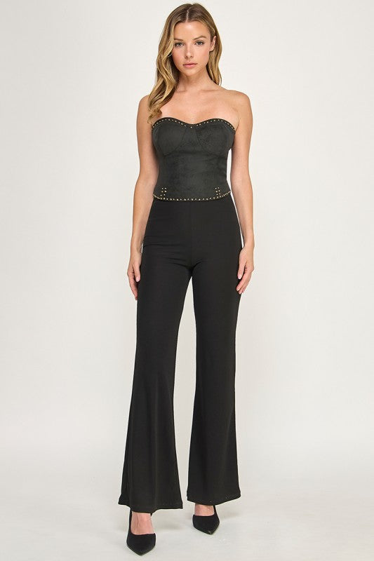 T5664 Strapless Studded Top