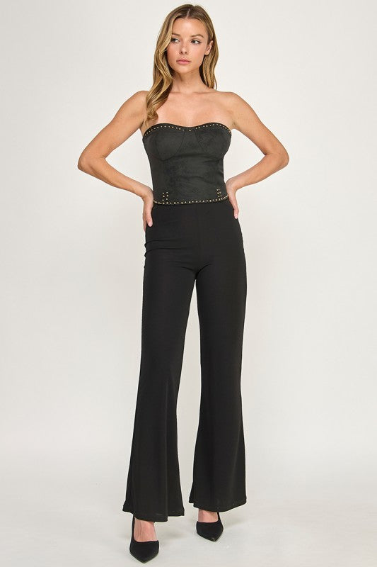T5664 Strapless Studded Top